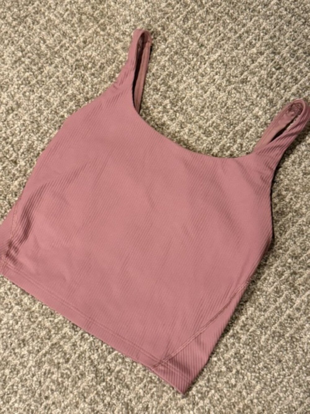 (4 for $20) OLD NAVY Active Powersoft Light Support Ribbed Top- Small - Like New